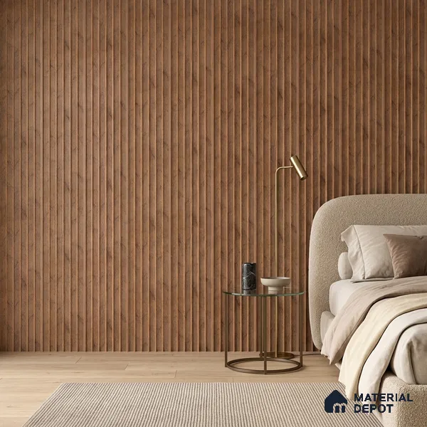 Wooden Look PN 07374 8 ft x 9.6 inch PVC Panel - 10 mm | Suitable for Living Room, Bedroom & Office | Width is Subjected to 5% Variation