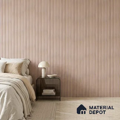 Wooden Look PN 07377 8 ft x 9.6 inch PVC Panel - 10 mm | Suitable for Living Room, Bedroom & Office | Width is Subjected to 5% Variation