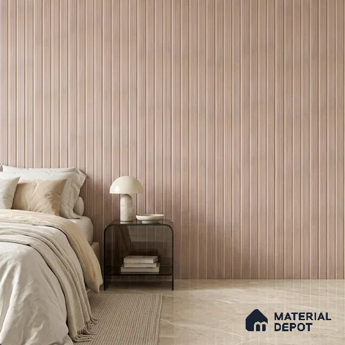 Wooden Look PN 07377 8 ft x 9.6 inch PVC Panel - 10 mm | Suitable for Living Room, Bedroom & Office | Width is Subjected to 5% Variation
