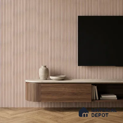 Wooden Look PN 07377 8 ft x 9.6 inch PVC Panel - 10 mm | Suitable for Living Room, Bedroom & Office | Width is Subjected to 5% Variation