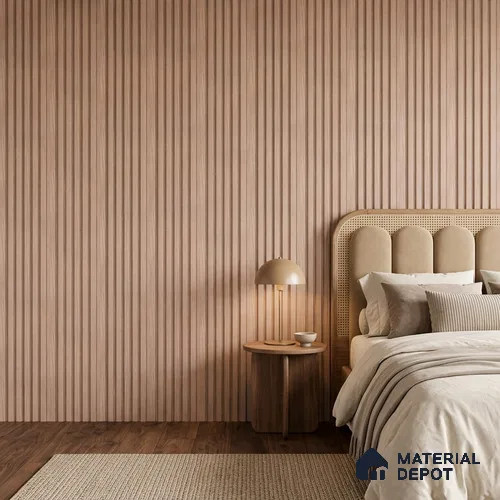 Wooden Look PN 07378 8 ft x 9.6 inch PVC Panel - 10 mm | Suitable for Living Room, Bedroom & Office | Width is Subjected to 5% Variation