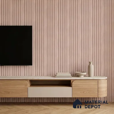 Wooden Look PN 07378 8 ft x 9.6 inch PVC Panel - 10 mm | Suitable for Living Room, Bedroom & Office | Width is Subjected to 5% Variation