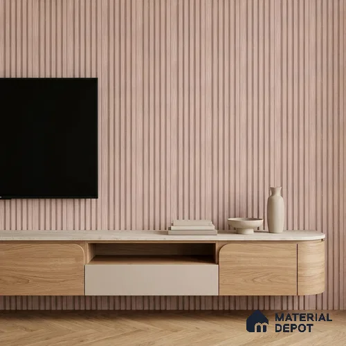 Wooden Look PN 07378 8 ft x 9.6 inch PVC Panel - 10 mm | Suitable for Living Room, Bedroom & Office | Width is Subjected to 5% Variation