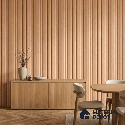 Wooden Look PN 07389 8 ft x 9.6 inch PVC Panel - 10 mm | Suitable for Living Room, Bedroom & Office | Width is Subjected to 5% Variation