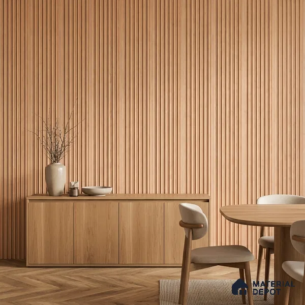 Wooden Look PN 07389 8 ft x 9.6 inch PVC Panel - 10 mm | Suitable for Living Room, Bedroom & Office | Width is Subjected to 5% Variation