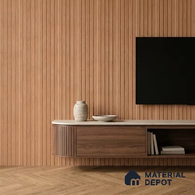 Wooden Look PN 07392 8 ft x 9.6 inch PVC Panel - 10 mm | Suitable for Living Room, Bedroom & Office | Width is Subjected to 5% Variation