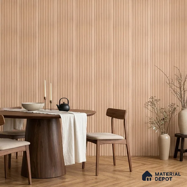 Wooden Look PN 07396 8 ft x 9.6 inch PVC Panel - 10 mm | Suitable for Living Room, Bedroom & Office | Width is Subjected to 5% Variation