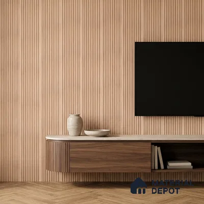 Wooden Look PN 07396 8 ft x 9.6 inch PVC Panel - 10 mm | Suitable for Living Room, Bedroom & Office | Width is Subjected to 5% Variation
