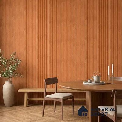 Wooden Look PN 07398 8 ft x 9.6 inch PVC Panel - 10 mm | Suitable for Living Room, Bedroom & Office | Width is Subjected to 5% Variation