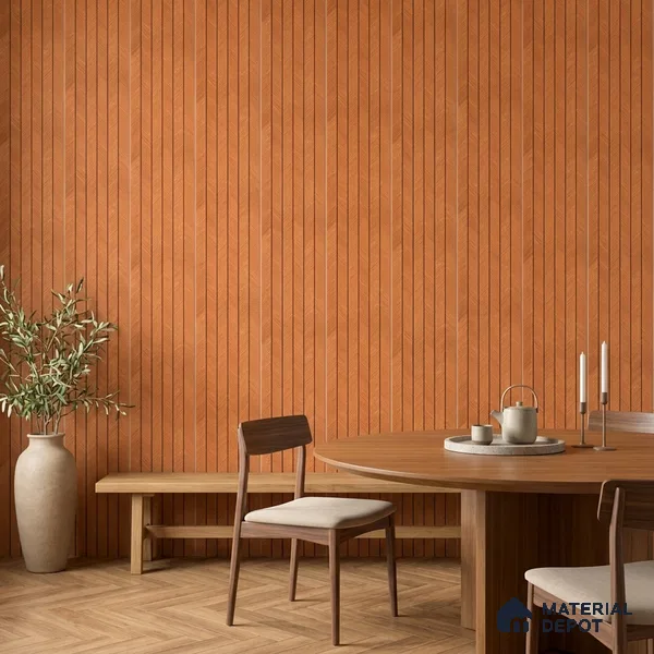Wooden Look PN 07398 8 ft x 9.6 inch PVC Panel - 10 mm | Suitable for Living Room, Bedroom & Office | Width is Subjected to 5% Variation