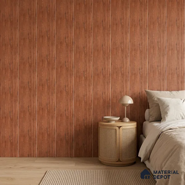 Wooden Look PN 07406 8 ft x 12 inch PVC Panel - 10 mm | Suitable for Living Room, Bedroom & Office | Width is Subjected to 5% Variation