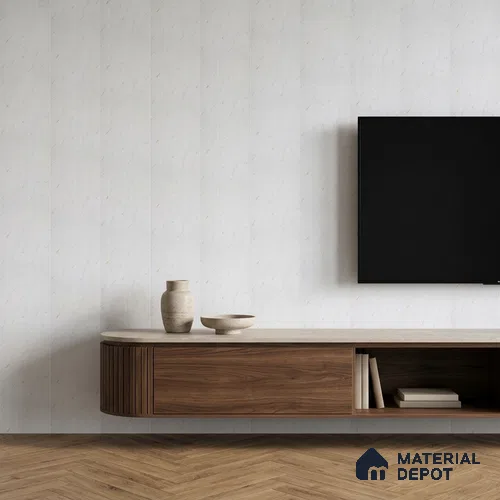 Wooden Look PN 07410 8 ft x 12 inch PVC Panel - 10 mm | Suitable for Living Room, Bedroom & Office | Width is Subjected to 5% Variation