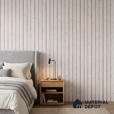 Dove Grey Marble Look PN 07447 8 ft x 4.8 inch PVC Panel - 10 mm | Suitable for Living Room, Bedroom & Office | Width is Subjected to 5% Variation