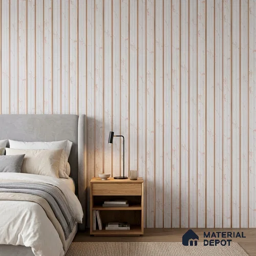 Dove Grey Marble Look PN 07447 8 ft x 4.8 inch PVC Panel - 10 mm | Suitable for Living Room, Bedroom & Office | Width is Subjected to 5% Variation