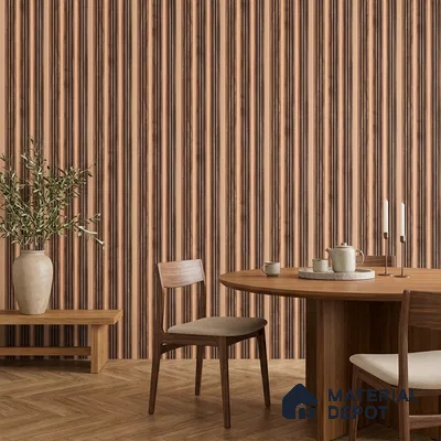 Wooden Look PN 07463 8 ft x 4.8 inch PVC Panel - 10 mm | Suitable for Living Room, Bedroom & Office | Width is Subjected to 5% Variation