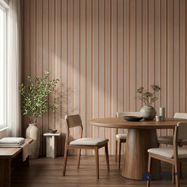 Warm Beige Plain Colour Look PN 07465 8 ft x 4.8 inch PVC Panel - 10 mm | Suitable for Living Room, Bedroom & Office | Width is Subjected to 5% Variation