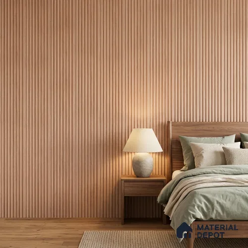 Wooden Look PN 07473 8 ft x 4.8 inch PVC Panel - 10 mm | Suitable for Living Room, Bedroom & Office | Width is Subjected to 5% Variation