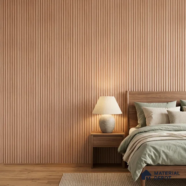 Wooden Look PN 07473 8 ft x 4.8 inch PVC Panel - 10 mm | Suitable for Living Room, Bedroom & Office | Width is Subjected to 5% Variation