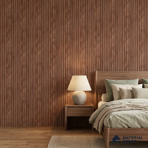 Wooden Look PN 07476 8 ft x 4.8 inch PVC Panel - 10 mm | Suitable for Living Room, Bedroom & Office | Width is Subjected to 5% Variation