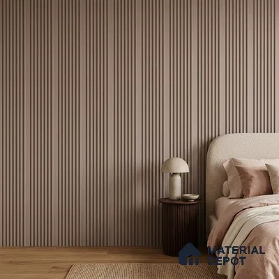 Cloud Grey Plain Colour Look PN 07481 8 ft x 4.8 inch PVC Panel - 10 mm | Suitable for Living Room, Bedroom & Office | Width is Subjected to 5% Variation
