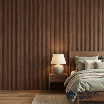 Wooden Look PN 07488 8 ft x 4.8 inch PVC Panel - 10 mm | Suitable for Living Room, Bedroom & Office | Width is Subjected to 5% Variation