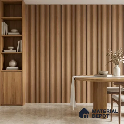 Wooden Look PN 07498 8 ft x 6 inch PVC Panel - 10 mm | Suitable for Living Room, Bedroom & Office | Width is Subjected to 5% Variation