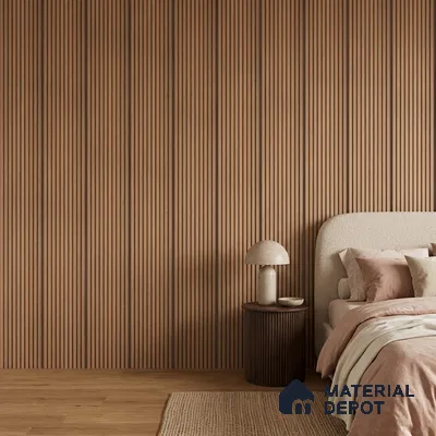 Wooden Look PN 07498 8 ft x 6 inch PVC Panel - 10 mm | Suitable for Living Room, Bedroom & Office | Width is Subjected to 5% Variation