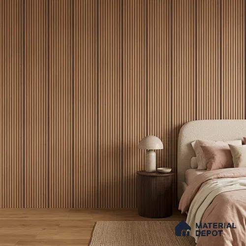 Wooden Look PN 07498 8 ft x 6 inch PVC Panel - 10 mm | Suitable for Living Room, Bedroom & Office | Width is Subjected to 5% Variation