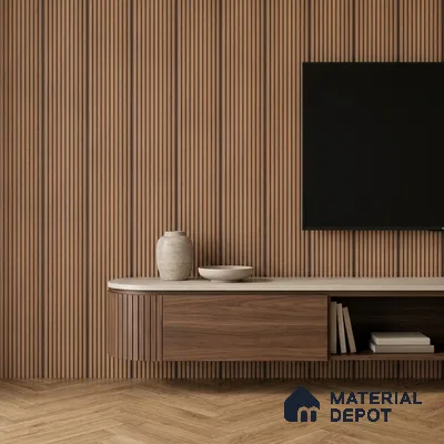 Wooden Look PN 07498 8 ft x 6 inch PVC Panel - 10 mm | Suitable for Living Room, Bedroom & Office | Width is Subjected to 5% Variation