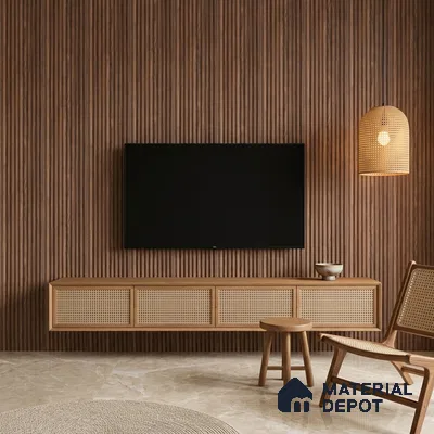 Wooden Look PN 07499 8 ft x 6 inch PVC Panel - 10 mm | Suitable for Living Room, Bedroom & Office | Width is Subjected to 5% Variation
