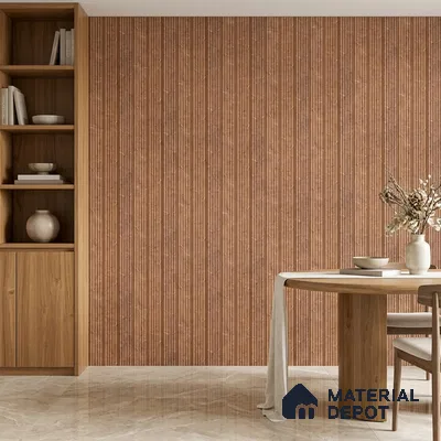 Wooden Look PN 07502 8 ft x 6 inch PVC Panel - 10 mm | Suitable for Living Room, Bedroom & Office | Width is Subjected to 5% Variation