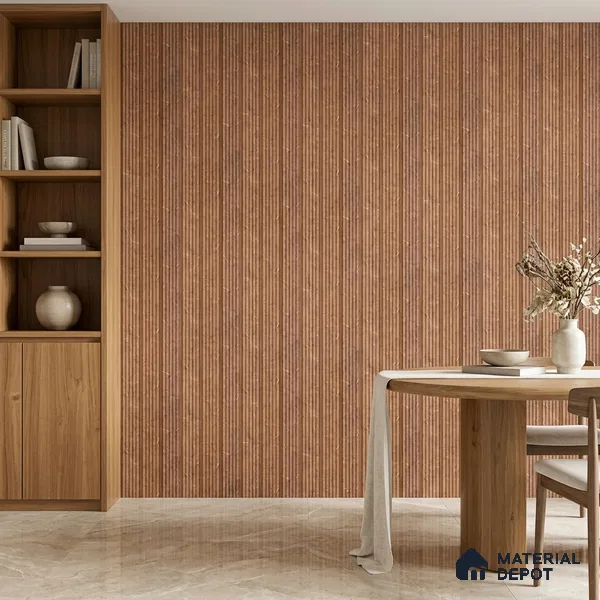 Wooden Look PN 07502 8 ft x 6 inch PVC Panel - 10 mm | Suitable for Living Room, Bedroom & Office | Width is Subjected to 5% Variation