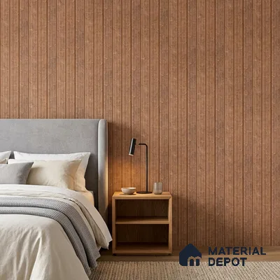 Wooden Look PN 07502 8 ft x 6 inch PVC Panel - 10 mm | Suitable for Living Room, Bedroom & Office | Width is Subjected to 5% Variation