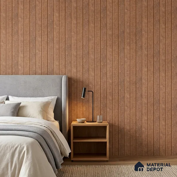 Wooden Look PN 07502 8 ft x 6 inch PVC Panel - 10 mm | Suitable for Living Room, Bedroom & Office | Width is Subjected to 5% Variation