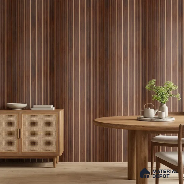 Wooden Look PN 07505 8 ft x 6 inch PVC Panel - 10 mm | Suitable for Living Room, Bedroom & Office | Width is Subjected to 5% Variation