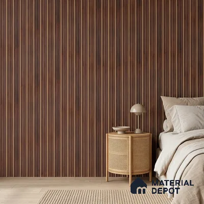 Wooden Look PN 07505 8 ft x 6 inch PVC Panel - 10 mm | Suitable for Living Room, Bedroom & Office | Width is Subjected to 5% Variation