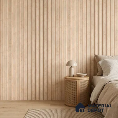 Wooden Look PN 07506 8 ft x 6 inch PVC Panel - 10 mm | Suitable for Living Room, Bedroom & Office | Width is Subjected to 5% Variation