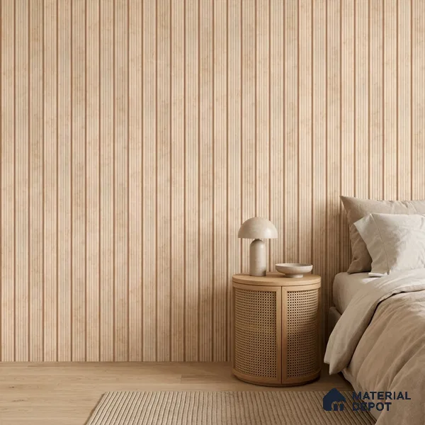 Wooden Look PN 07506 8 ft x 6 inch PVC Panel - 10 mm | Suitable for Living Room, Bedroom & Office | Width is Subjected to 5% Variation