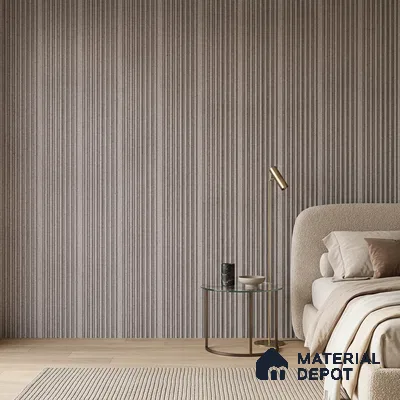 Cloud Grey Stone Look PN 07594 9.5 ft x 4.9 inch Charcoal Panel - 12 mm | Suitable for Feature Wall, TV Unit & Living Room | Width is Subjected to 5% Variation