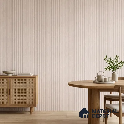 Dove Grey Fabric Look PN 07600 9.5 ft x 4.9 inch Charcoal Panel - 12 mm | Suitable for Feature Wall, TV Unit & Living Room | Width is Subjected to 5% Variation