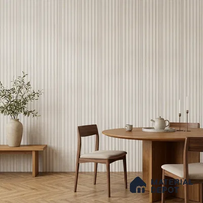 Dove Grey Plain Colour Look PN 07602 9.5 ft x 4.9 inch Charcoal Panel - 12 mm | Suitable for Feature Wall, TV Unit & Living Room | Width is Subjected to 5% Variation