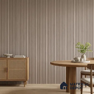 Basalt Grey Plain Colour Look PN 07604 9.5 ft x 4.9 inch Charcoal Panel - 12 mm | Suitable for Feature Wall, TV Unit & Living Room | Width is Subjected to 5% Variation