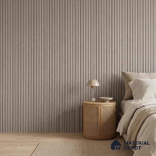 Basalt Grey Plain Colour Look PN 07604 9.5 ft x 4.9 inch Charcoal Panel - 12 mm | Suitable for Feature Wall, TV Unit & Living Room | Width is Subjected to 5% Variation