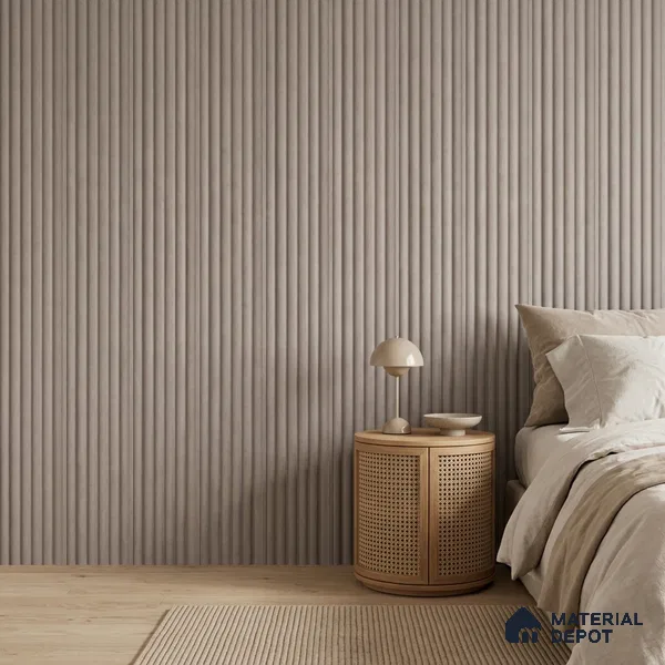 Basalt Grey Plain Colour Look PN 07604 9.5 ft x 4.9 inch Charcoal Panel - 12 mm | Suitable for Feature Wall, TV Unit & Living Room | Width is Subjected to 5% Variation