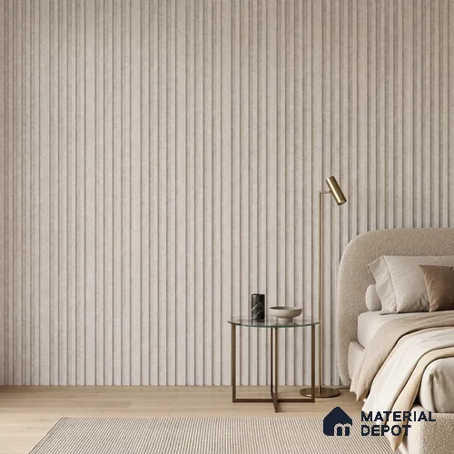 Light Grey Stone Look PN 07607 9.5 ft x 4.9 inch Charcoal Panel - 12 mm | Suitable for Feature Wall, TV Unit & Living Room | Width is Subjected to 5% Variation
