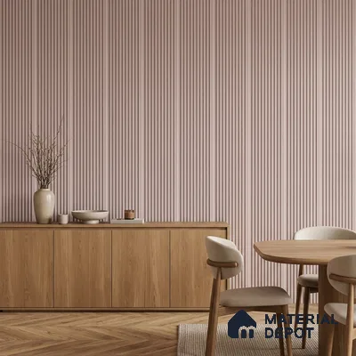 Cement Grey Plain Colour Look PN 07663 8 ft x 10 inch Charcoal Panel - 10 mm | Suitable for Living Room, Bedroom & Office | Width is Subjected to 5% Variation