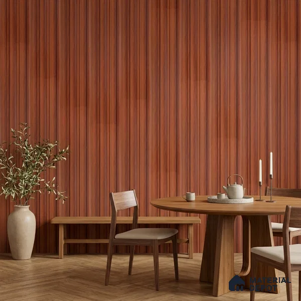 Wooden Look PN 07687 9.1 ft x 4.9 inch Charcoal Panel - 12 mm | Suitable for Living Room, Bedroom & TV Cabinet | Width is Subjected to 5% Variation