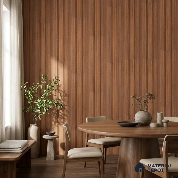 Wooden Look PN 07698 9.1 ft x 4.9 inch Charcoal Panel - 12 mm | Suitable for Living Room, Bedroom & TV Cabinet | Width is Subjected to 5% Variation