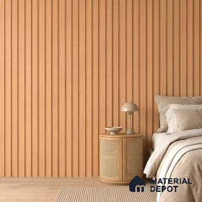 Wooden Look PN 07699 9.1 ft x 4.9 inch Charcoal Panel - 12 mm | Suitable for Living Room, Bedroom & TV Cabinet | Width is Subjected to 5% Variation