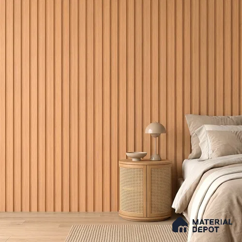 Wooden Look PN 07699 9.1 ft x 4.9 inch Charcoal Panel - 12 mm | Suitable for Living Room, Bedroom & TV Cabinet | Width is Subjected to 5% Variation